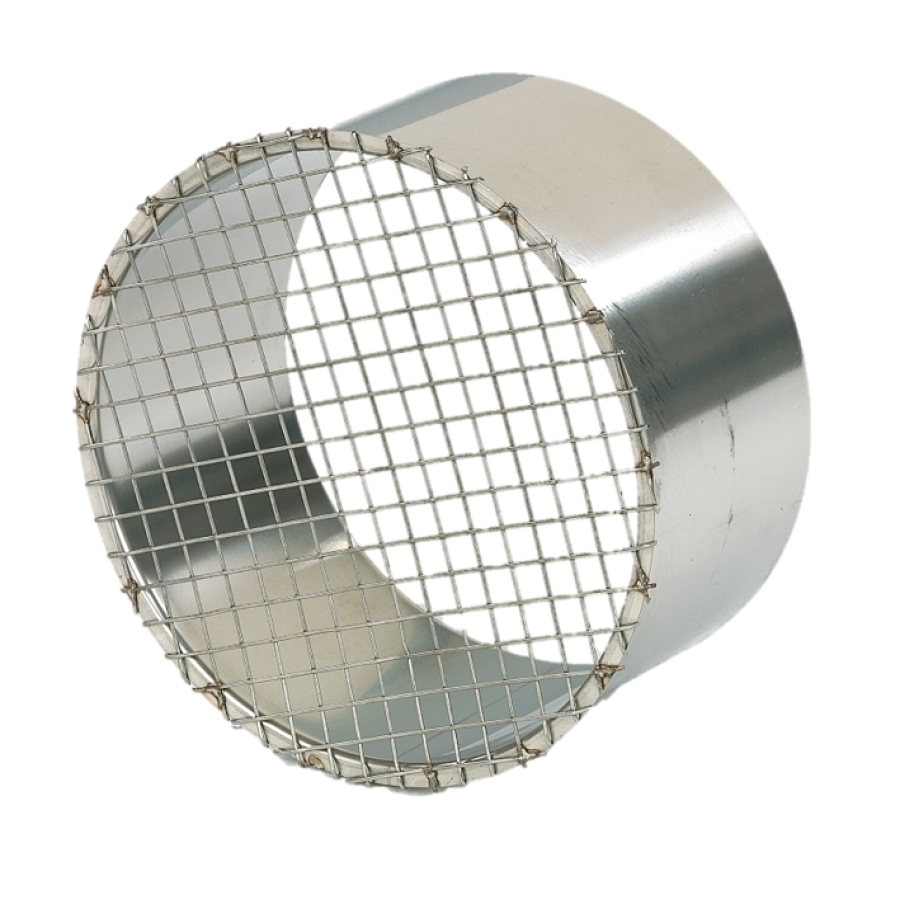 INOX 316 Ø 80 OPZETSTUK VLAK + GAASDRAAD