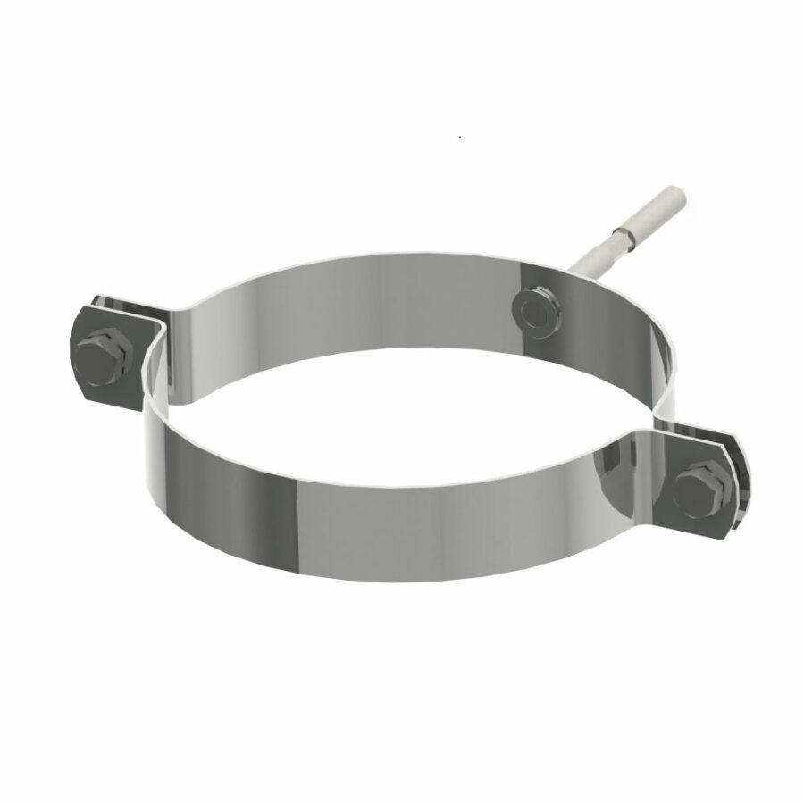 INOX 304 EW MUURBEUGEL M8 Ø 125