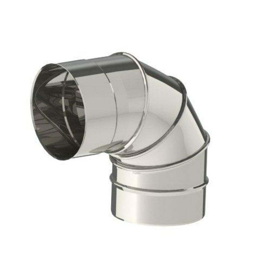 INOX 316 EW VERSTELBARE BOCHT 0-90° Ø 150
