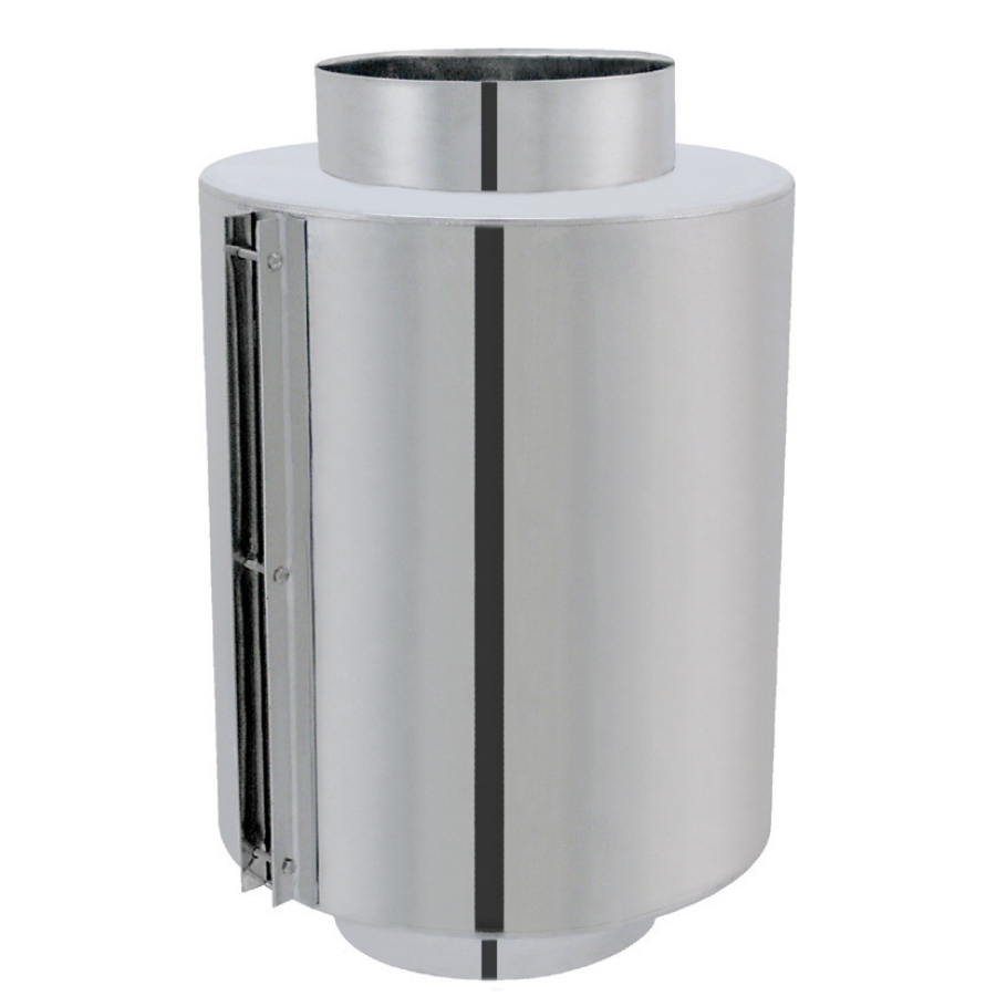 INOX 316 GELUIDSDEMPER Ø 250