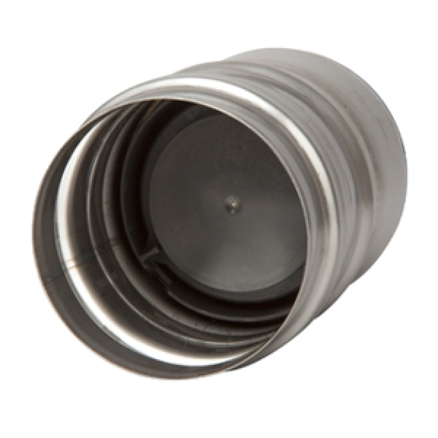 INOX EW 316 + SILICONERING Ø 80 KEERKLEP
