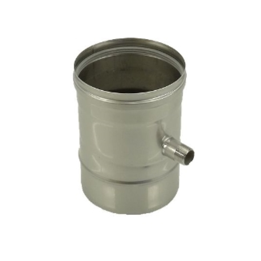 INOX 316 SP SORTIE CONDENS VERTIC Ø 100 + JOINT SI