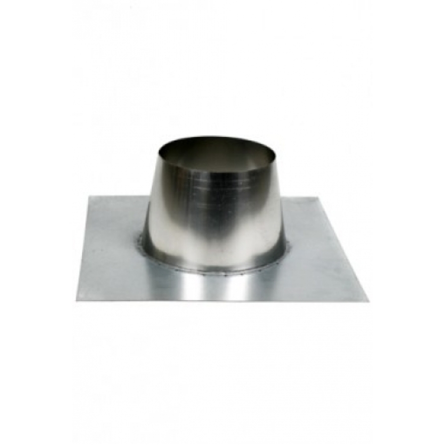 INOX 304 EW DAKPLAAT MET KROES 0-10° Ø 180