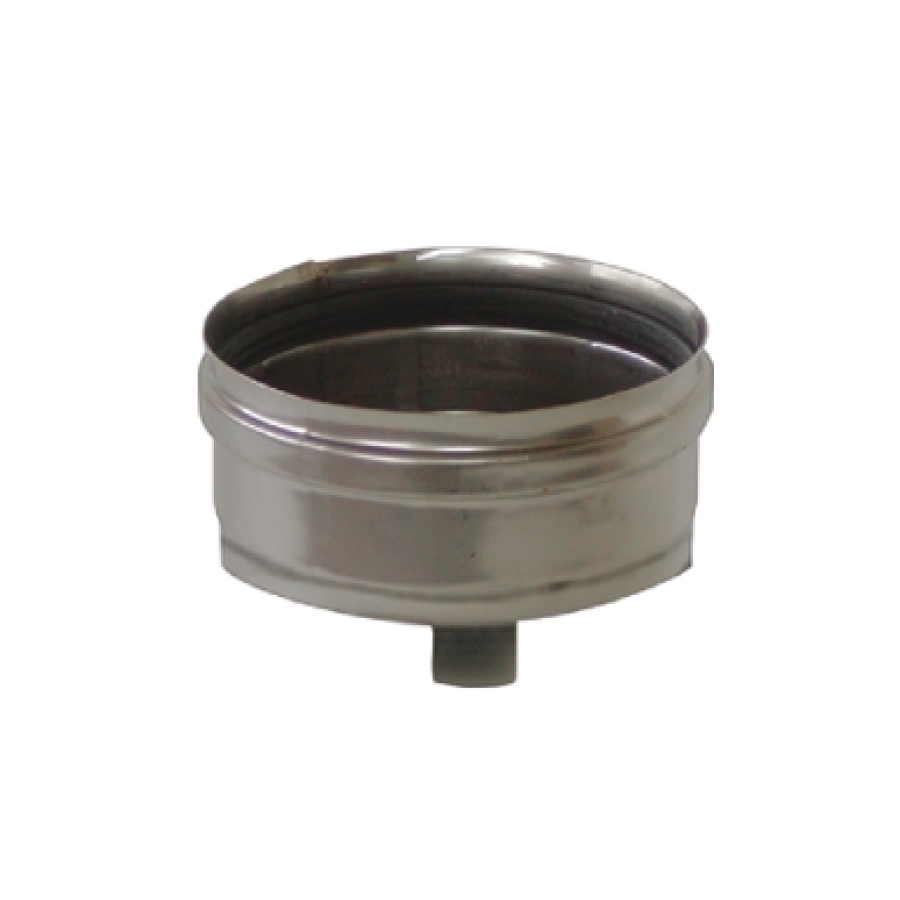 INOX EW 316 + SILICONERING Ø 200 LEKDOP