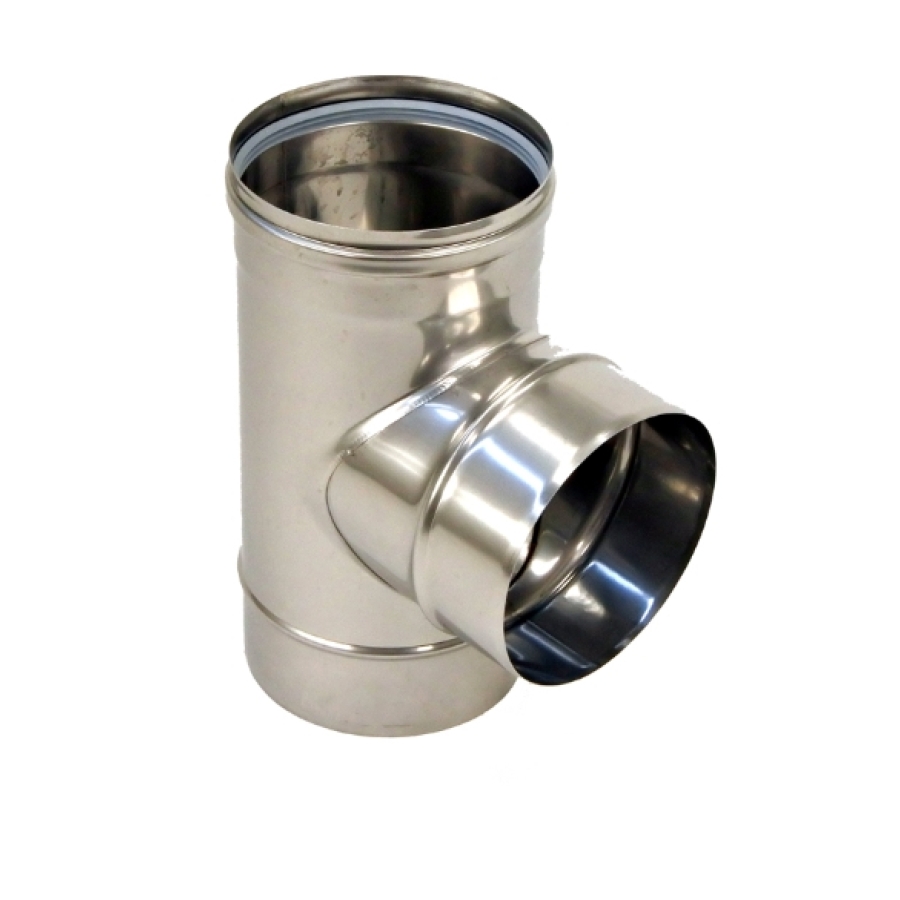 INOX 316 SP T 87° Ø 200 + JOINT SILICONE