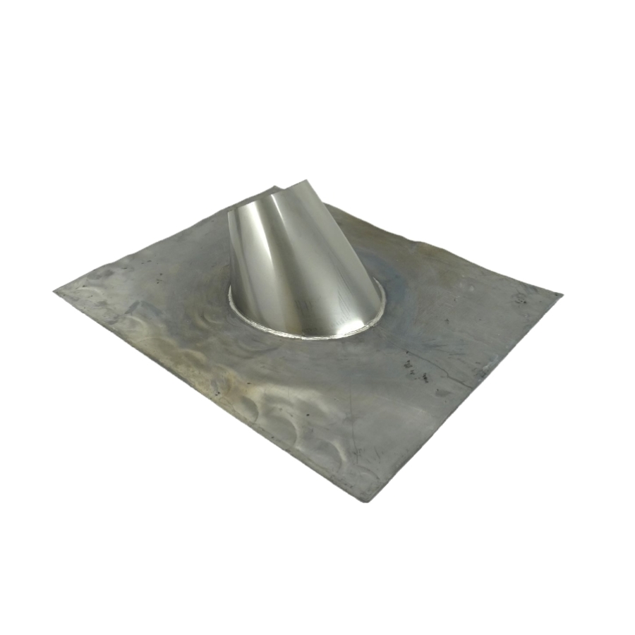 INOX 304 EW LOODSLABBE MET KROES 5-30° Ø 250