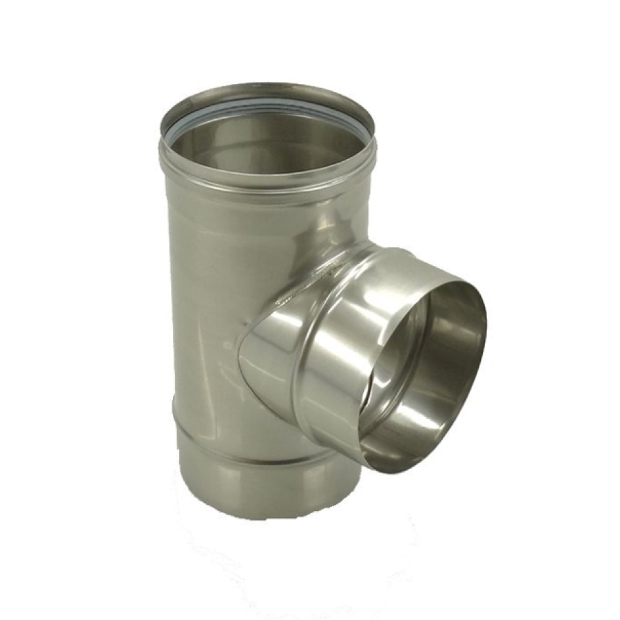 INOX 316 SP T 90° Ø 350 + JOINT SILICONE