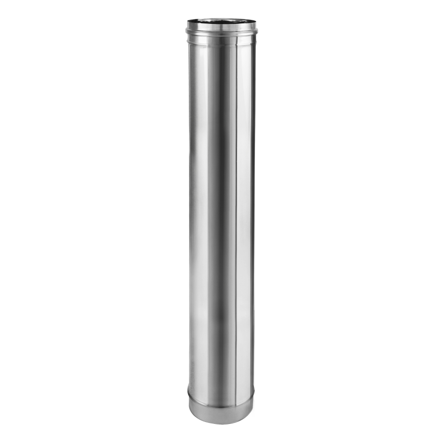 CLV OVERDRUK EL. 1000 MM 130/200 INOX/INOX