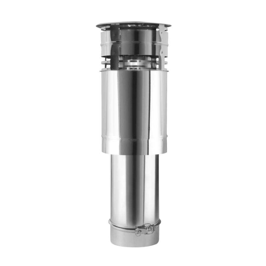 CLV SP. SORTIE VERTICAL 500 MM 200/300 INOX/INOX