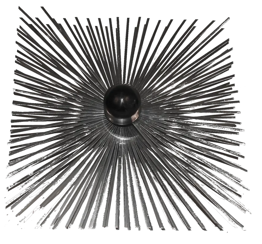 PROGALVA STALEN BORSTEL 150*150 M12 1653