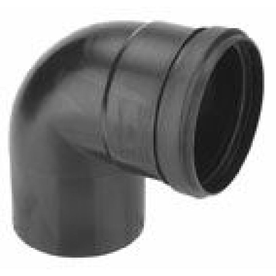 AMENE D'AIR POLYPROP COUDE 90° Ø 80