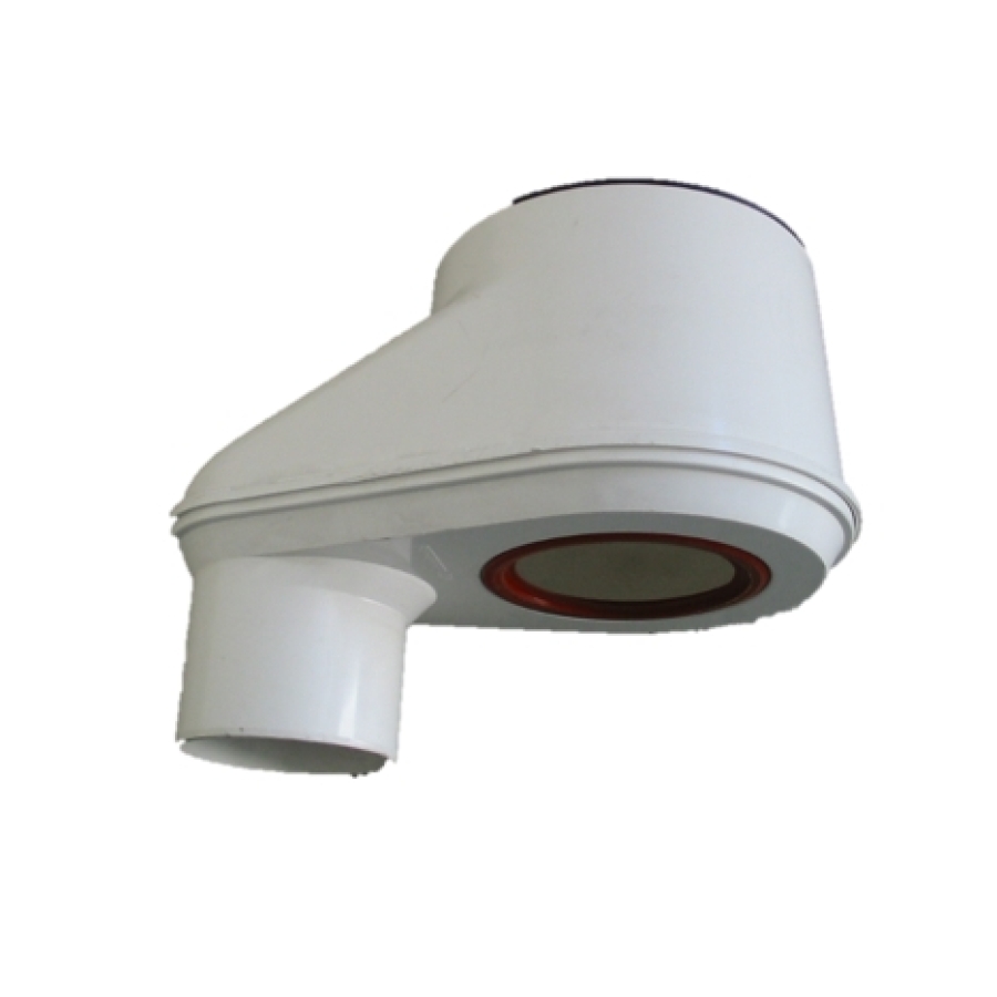 ROLUX BROEKSTUK 80/80-125 WIT