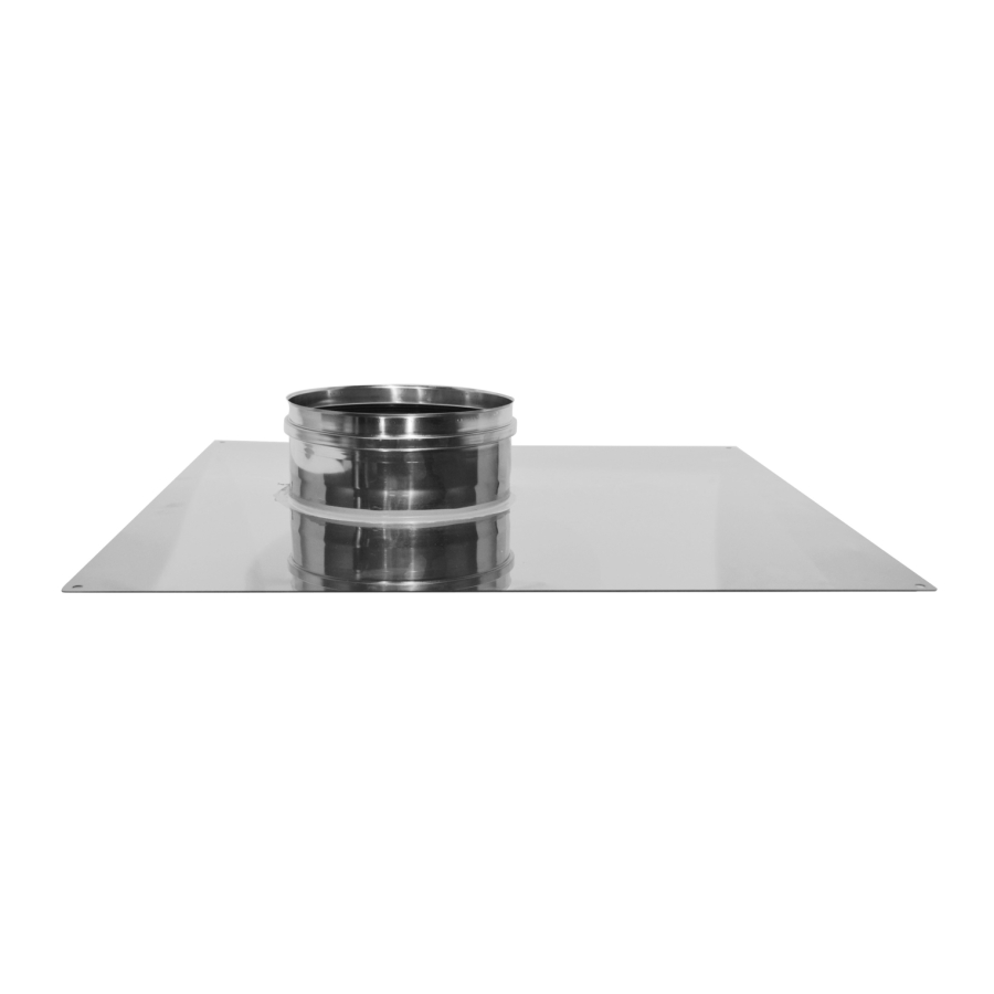 REN. SHUNT INOX 316 PLAQUE D'ETANCHEITE Ø 130/200
