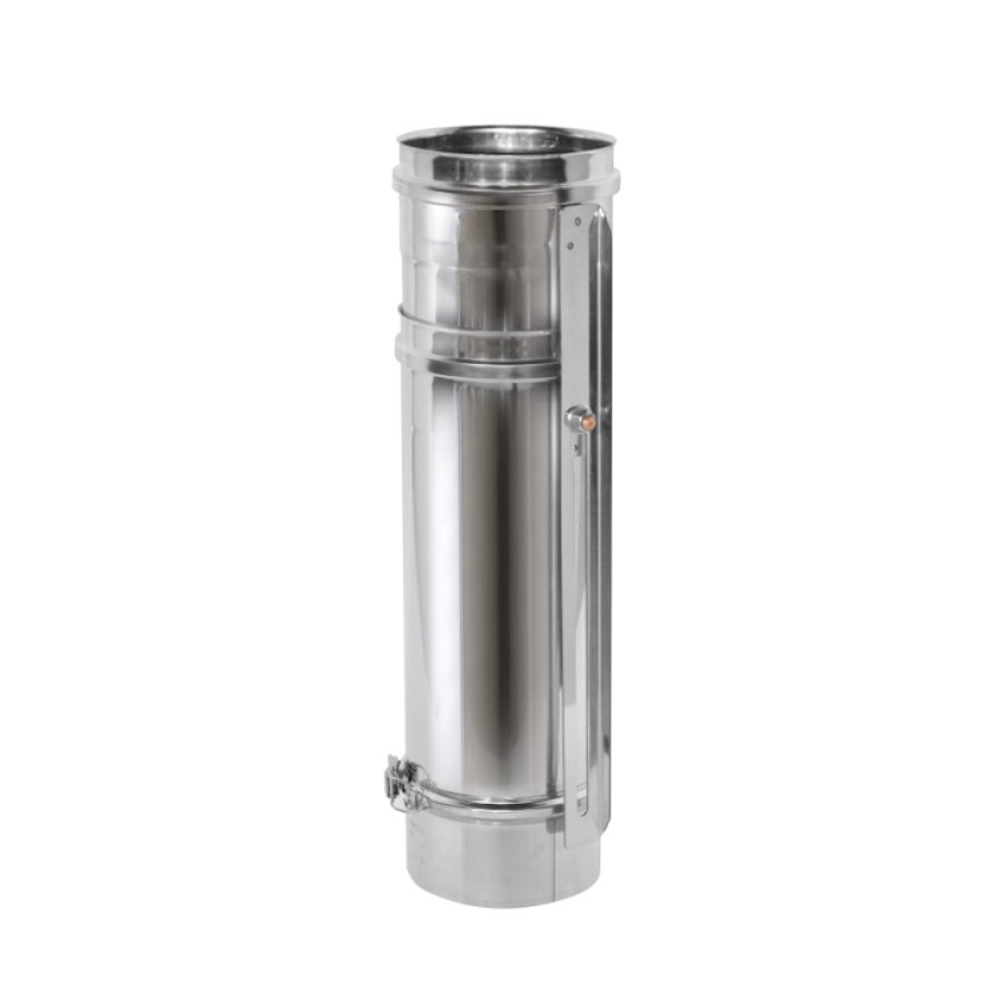 SHUNTREN. RVS 316 PASMAAT 415-670 MM Ø 130