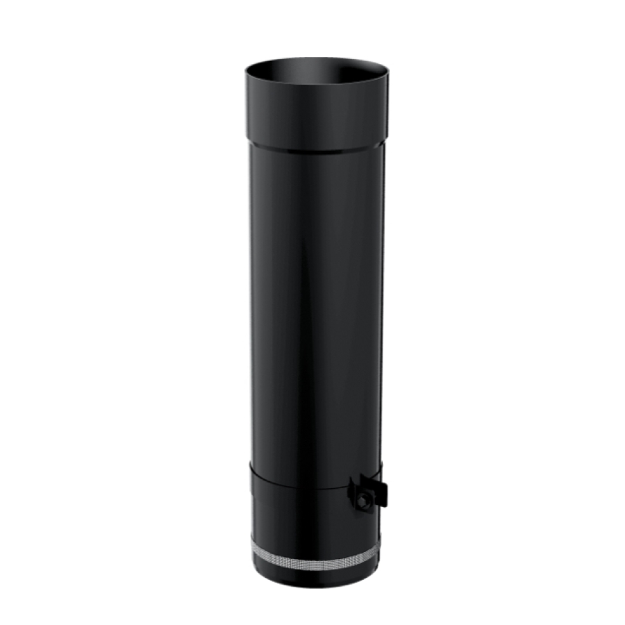 STAAL 2.0 MM MAT ZWART Ø 130 PASPIJP