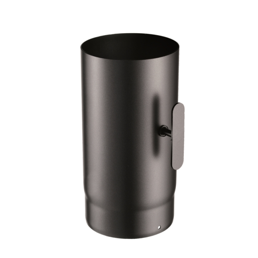 ACIER 2.0 MM NOIR MAT Ø 200 300MM + CLE