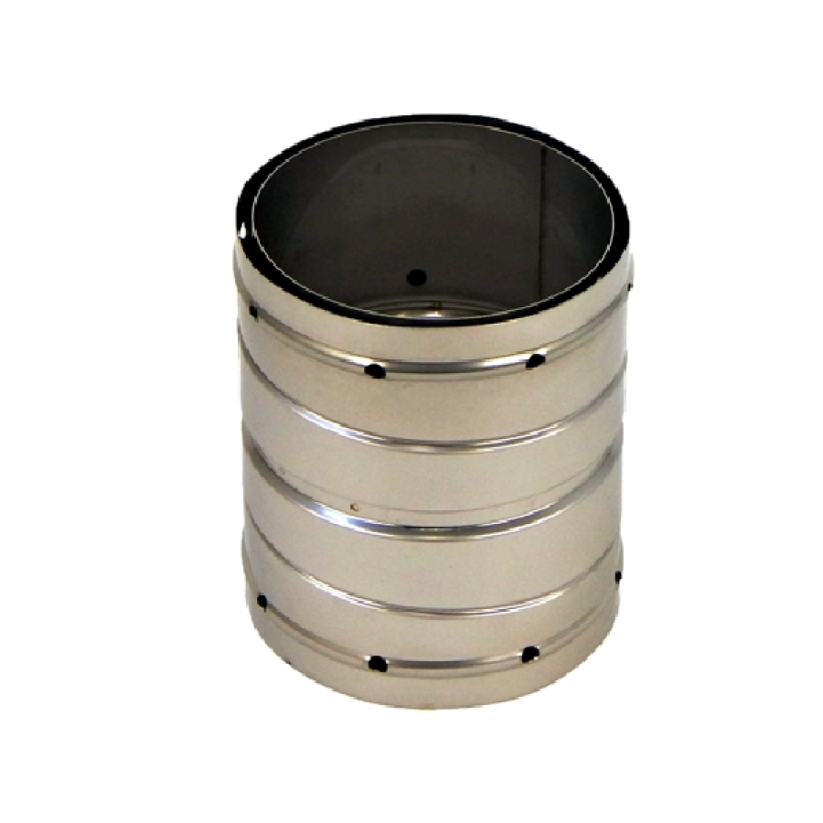 INOX 316 AANSLUITING FLEX-FLEX Ø 113