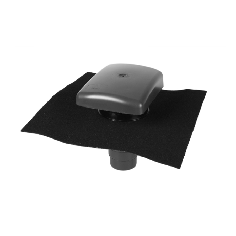 TUILE PR AER D'EGOUTS ANTHRACITE Ø 100/110/125/15