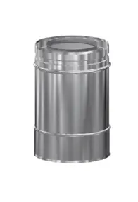 UK+ INOX CONCENTR 100 MM 80/130