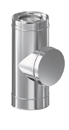 UK+ INOX CONCENTRIQUE T 87° INSPECTION 80/130