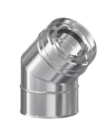 UK+ INOX CONCENTRIQUE 45° 100/150