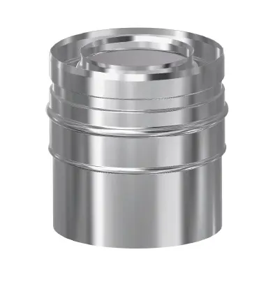 UK+ INOX CONCENTRIQUE RACCORD 100/150