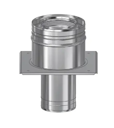UK+ INOX CONCENTR BEVESTIGINGSPLAAT 100/150