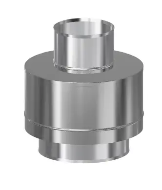 UK+ INOX CONC OPEN EINDST MET LUCHTIN 100/150