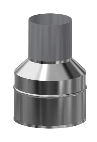 UK+ INOX CONC LANG OPEN EINDST DICHT 100/150