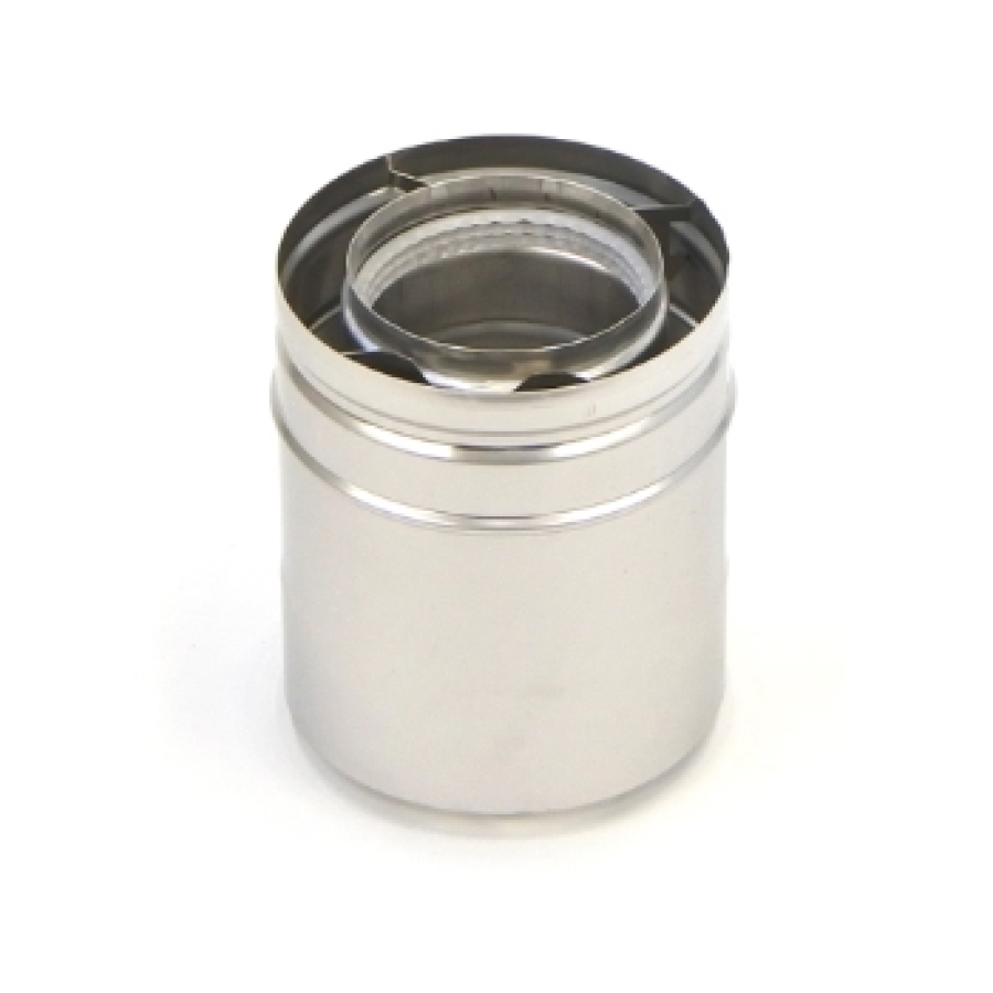 INOX CONCENTRIQUE 100 MM 80/125 UK