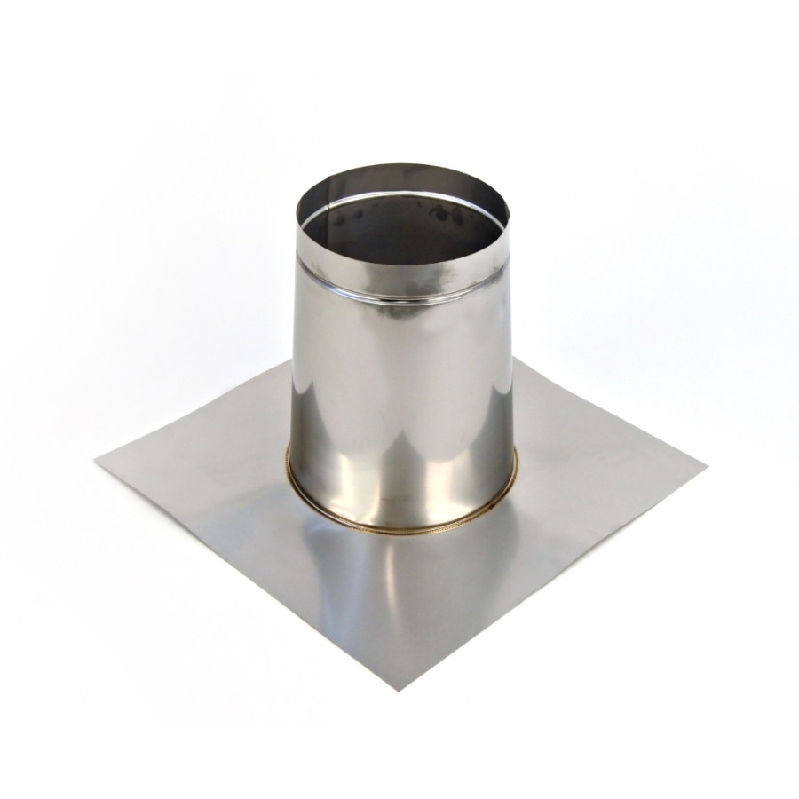 INOX GESL RGA DAKPLAAT 0° 80/125 UK