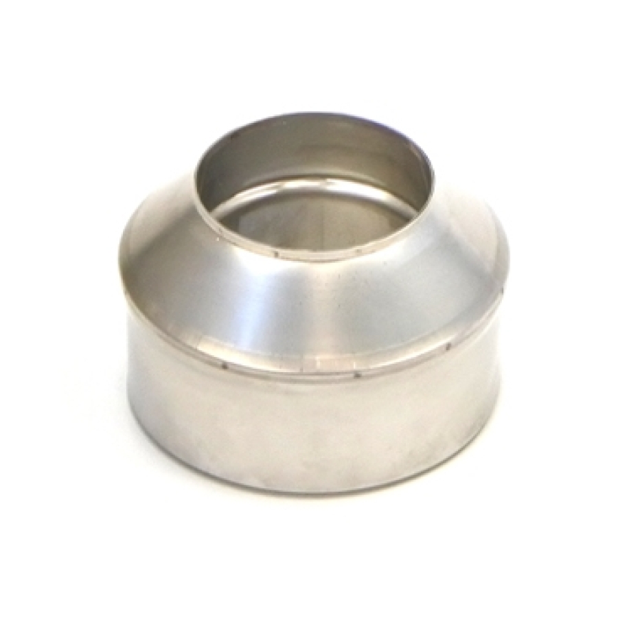 INOX GESL RGA TOPEINDSTUK ROOK 80/125 UK