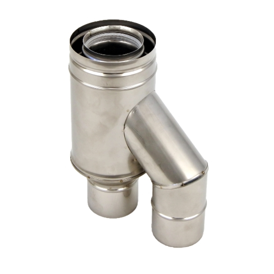 INOX GESL RGA BROEKSTUK 100/100 - 100/150 UK