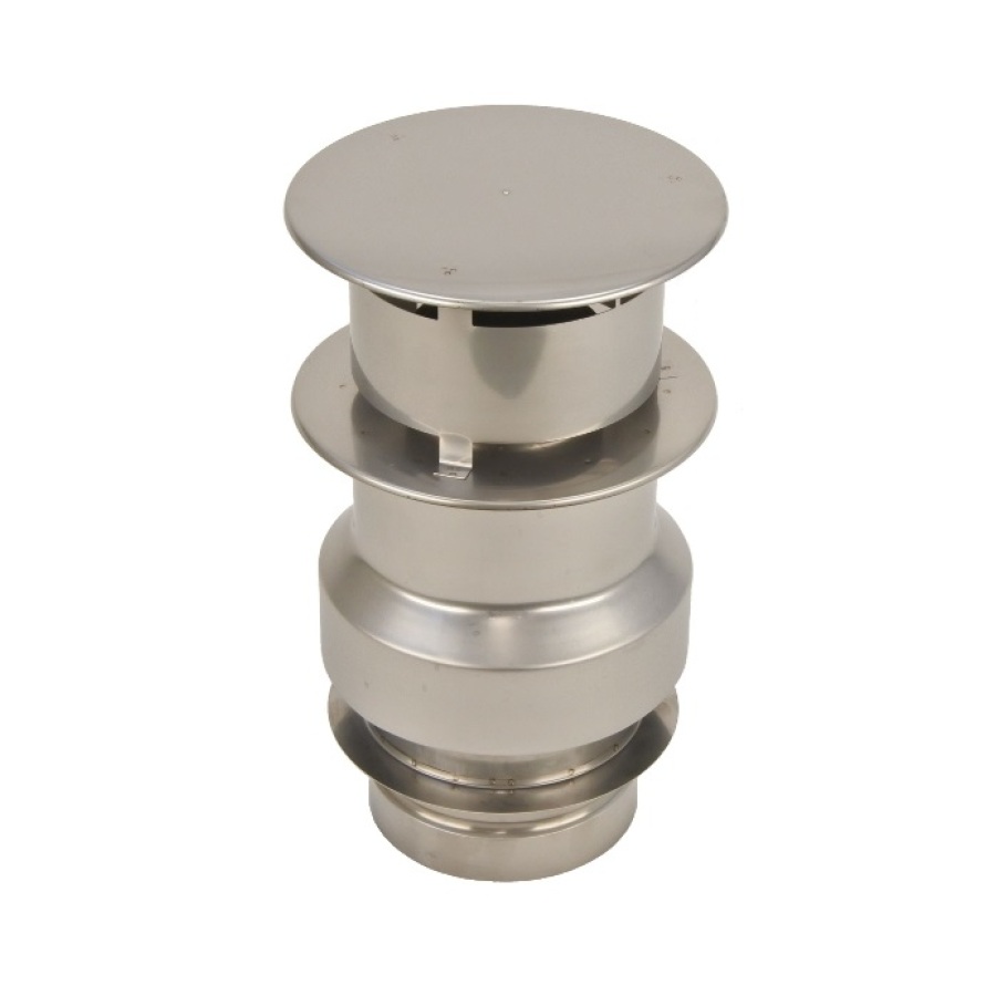 INOX GESL RGA TOPEINDSTUK 100/150 UK