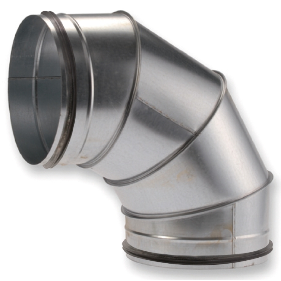 SEGMENT BOCHT 90° Ø 250 MET RUBBERS