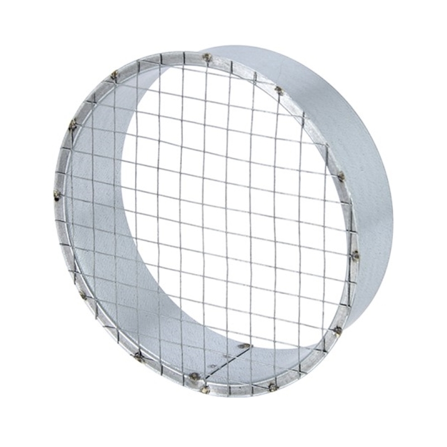 GRILLE PLATE GALVA POUR TUYAU Ø 315
