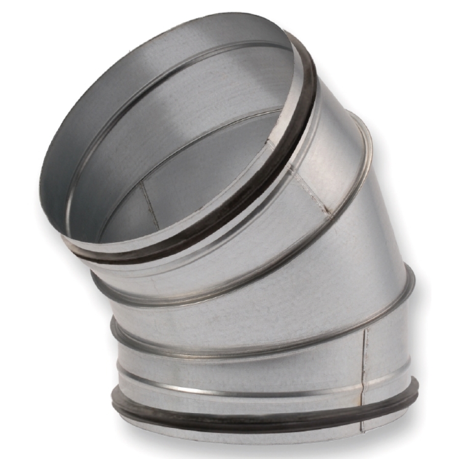 SEGMENT BOCHT 45° Ø 630 MET RUBBERS