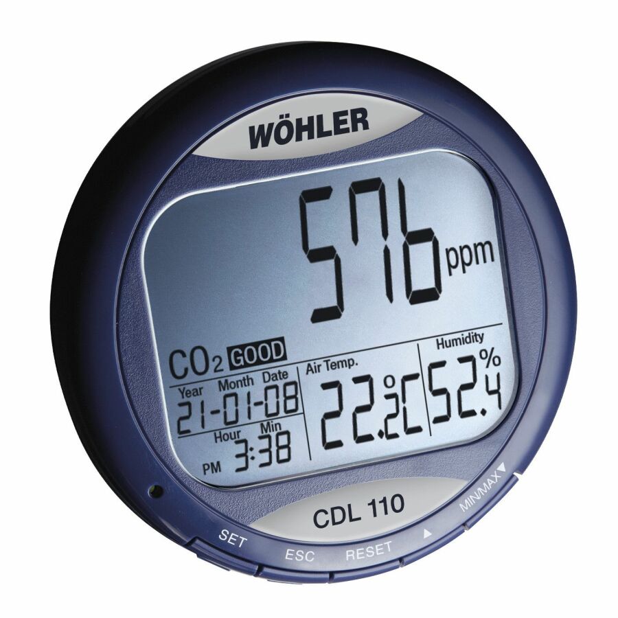 WÖHLER CDL 110 CO2 INDICATEUR