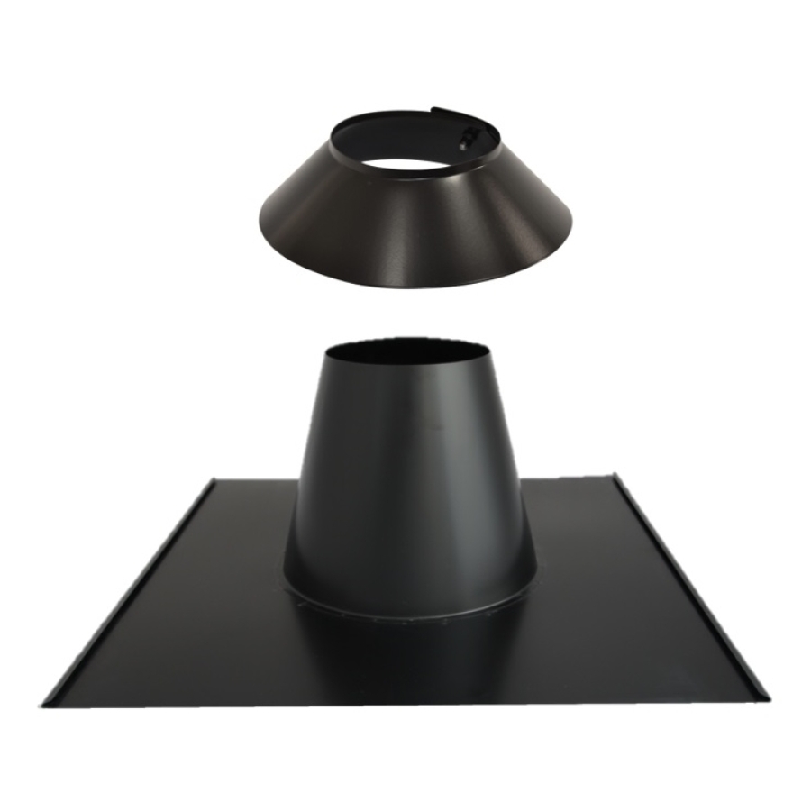 CLV OD. RAL 9005 DDV + KRAAG 0-15° 200/300 INOX