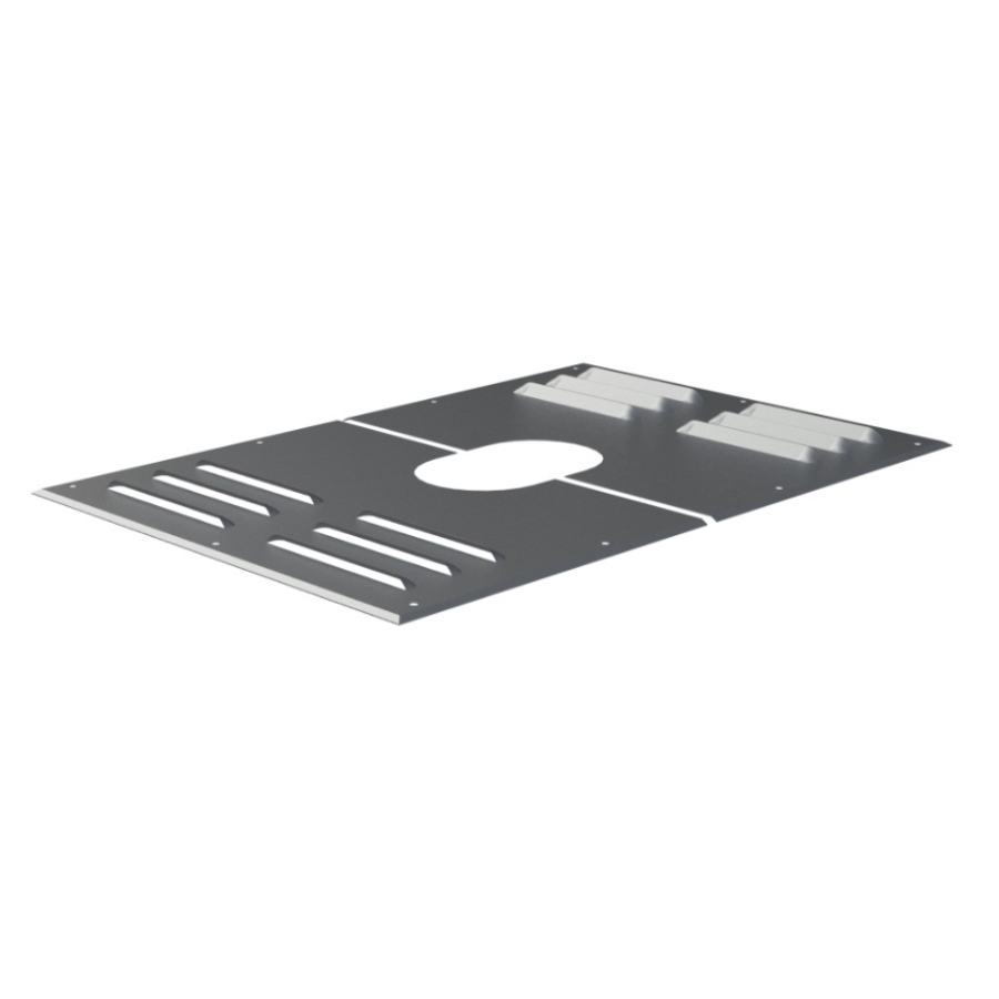 GALVA AFDICHTPLATEN PER SET Ø 100/114