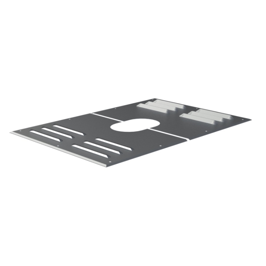 GALVA AFDICHTPLATEN PER SET Ø 150/164