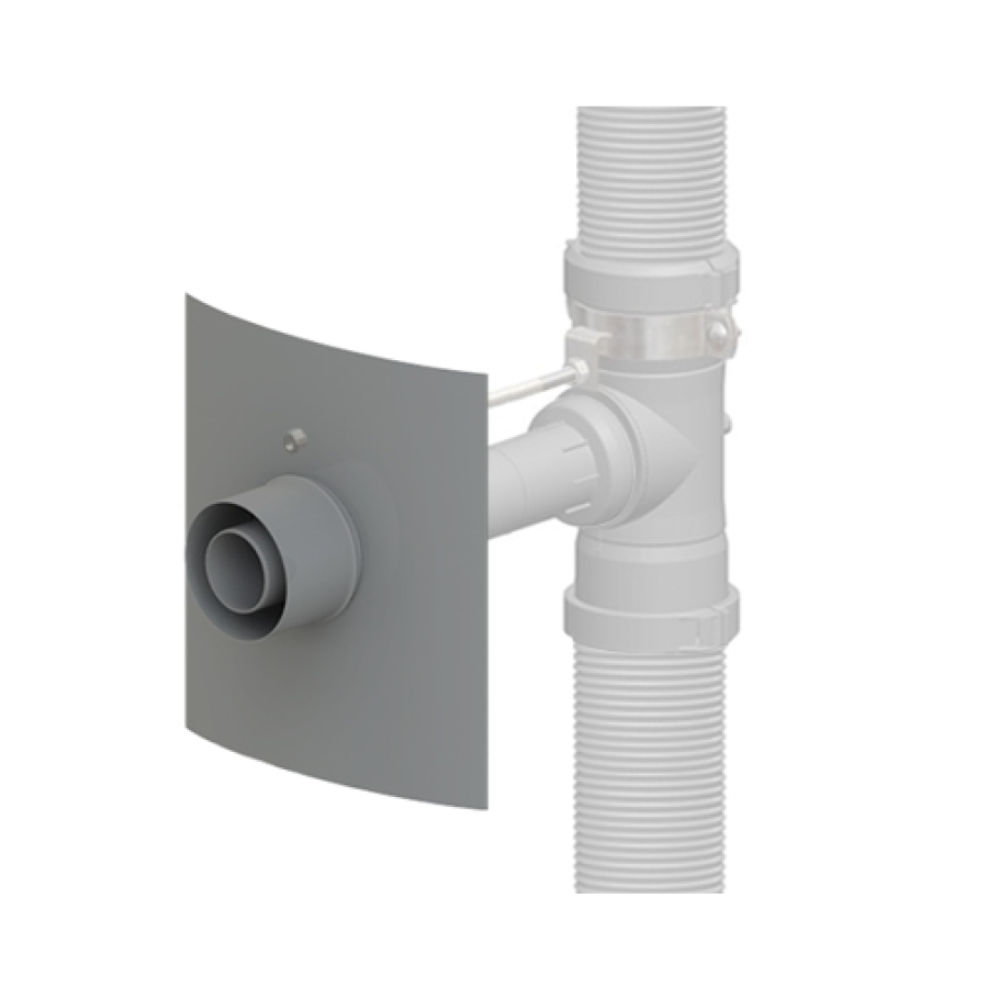 ZADELSTUK RVS Ø80/125 CLV - SCHOUW RENOVATIE