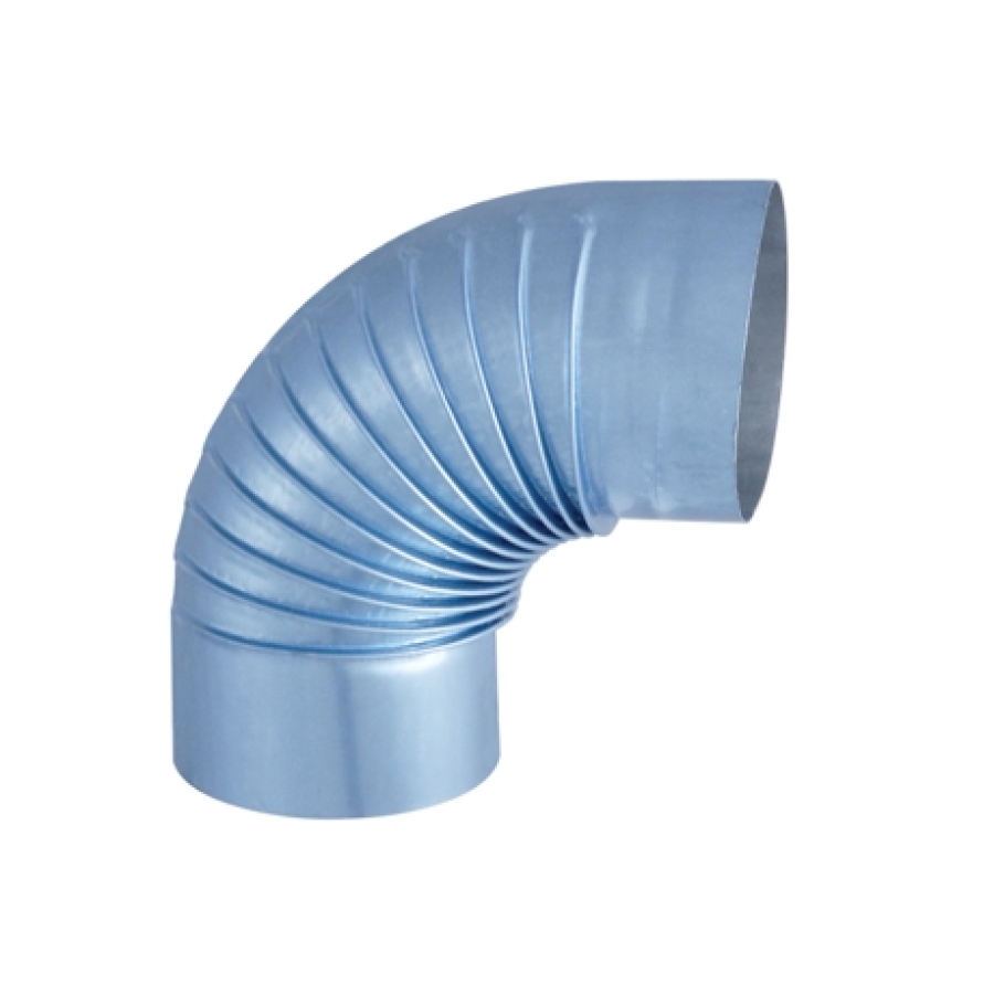 ALUMINE COUDE 90° Ø 125