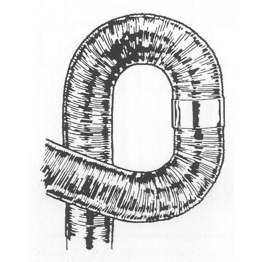 TUYAUX FLEXIBLES ALU EPAIS 0.15 P/M Ø 90