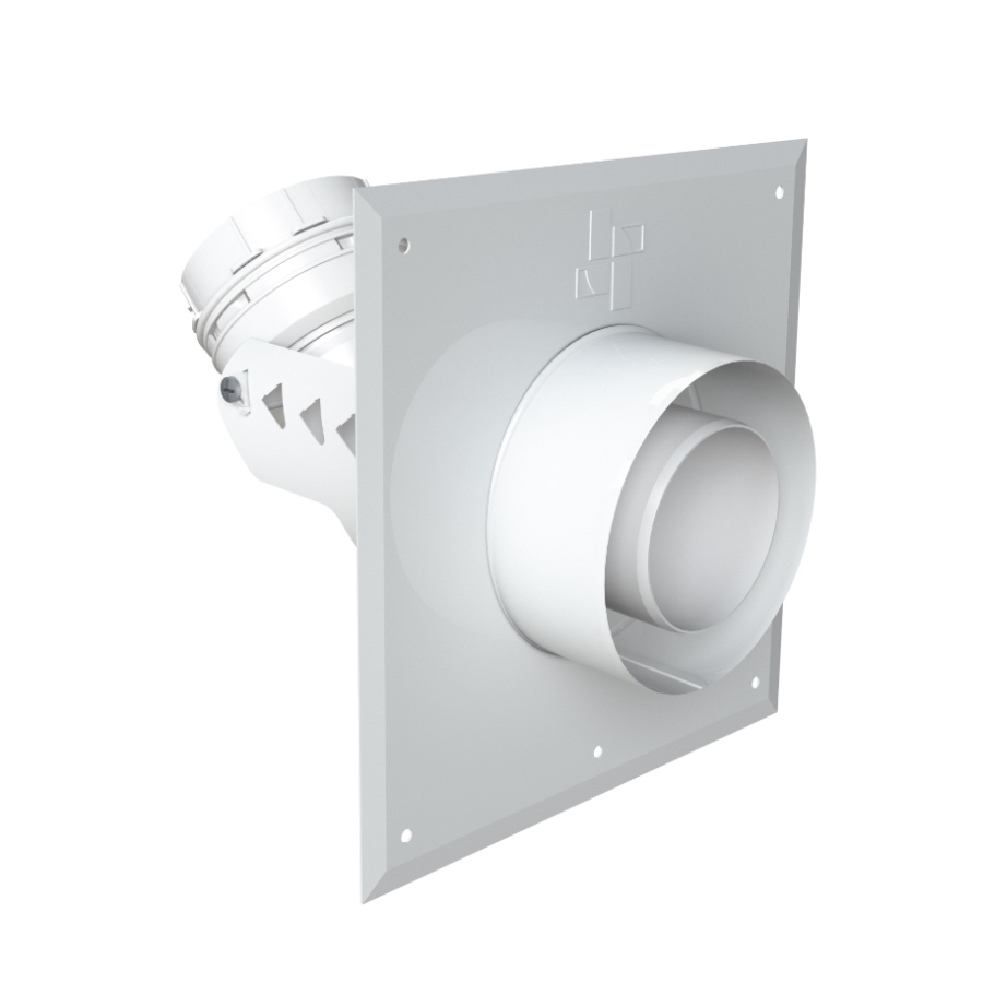 COXDENS PP120 COUDE SUPP RIGIDE/FLEX Ø 60/100-60