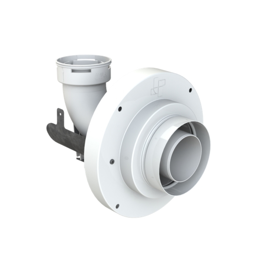 COXD PP120 CDE SUPP 87° RIGIDE/FLEX Ø 80/125-80