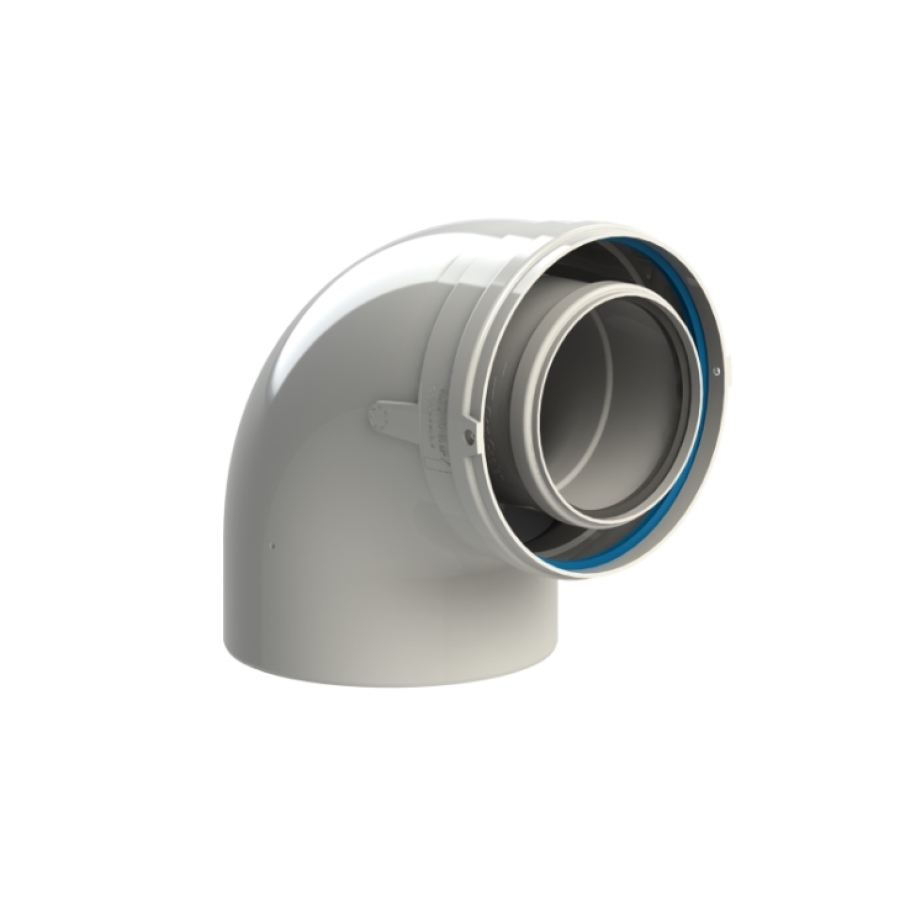 COXDENS PP120/ALU COUDE 87° 100/150