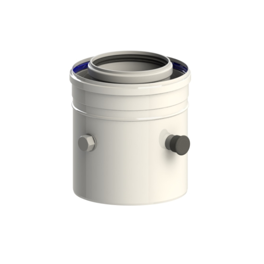 COXDENS PP120/ALU MEETNIPPEL RGA + LT 100/150
