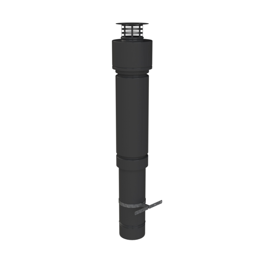 COXDENS PP120/ALU DDVBUIS 110/150 ZWART