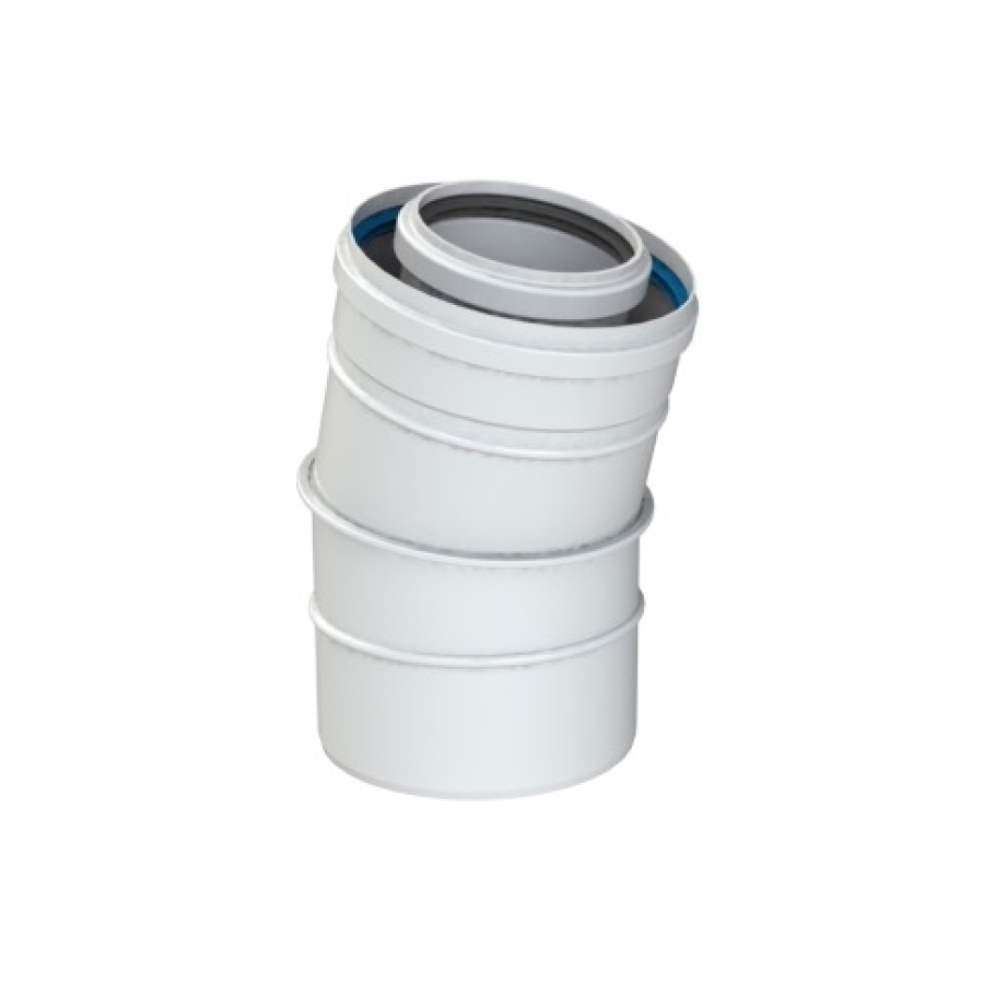 COXDENS PP120/ALU COUDE 15° 60/100